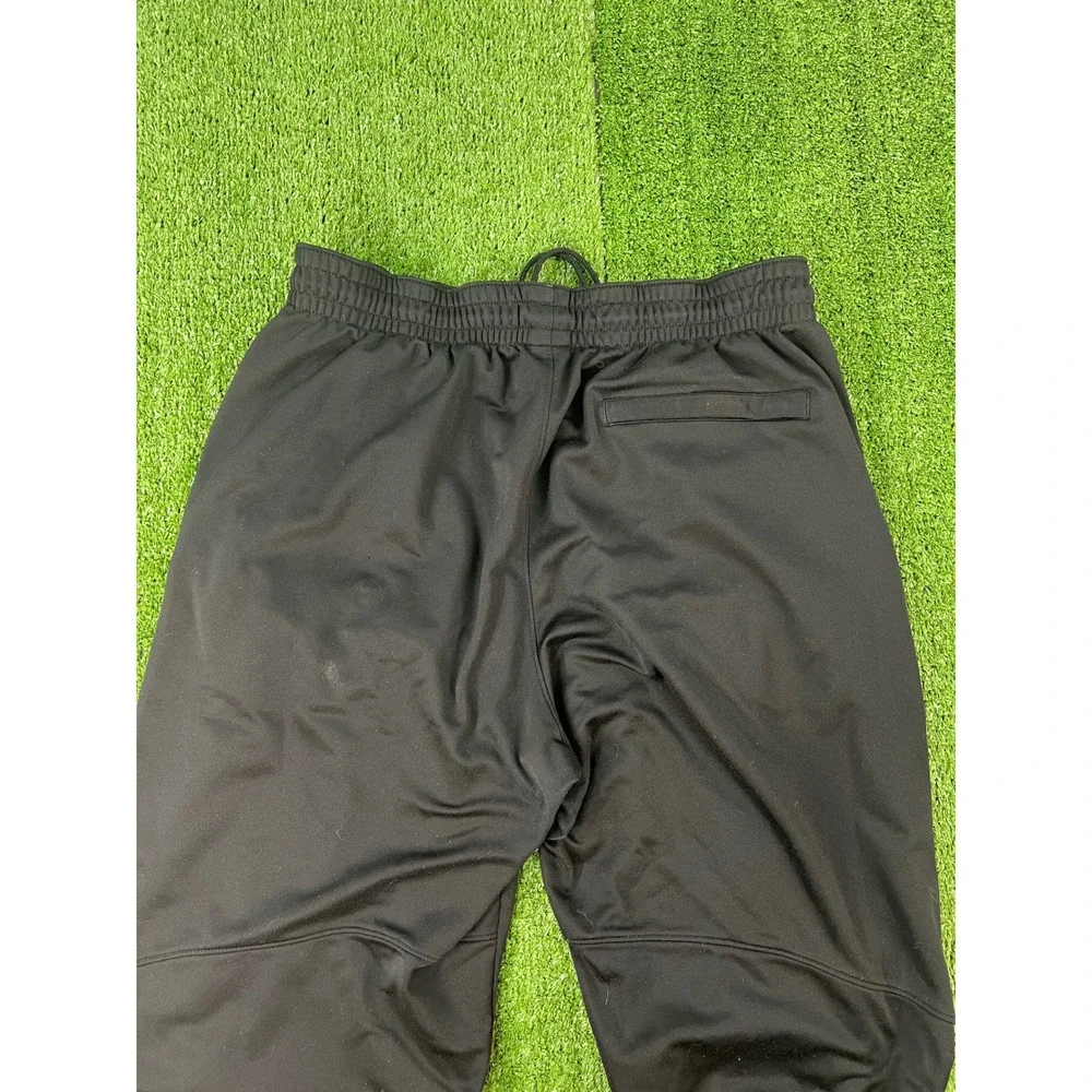 Jordan Mens Dri-FIT Track Pants Black Red Jumpman Loose Fit XL 589159-011